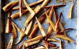 Spicy Honey-Glazed Parsnips
