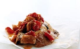 Spicy Red-Pepper and Eggplant Confit