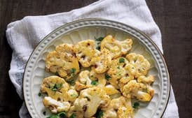 Spicy Roasted Cauliflower with Sriracha and Sesame