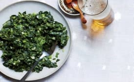 Spicy Sautéed Spinach