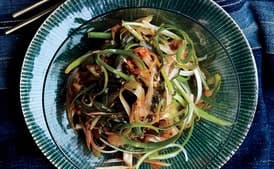 Spicy Scallion and Onion Salad