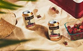 Spiked Ginger-Lemonade Soda Can Cocktail