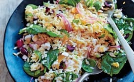 Spinach and Orzo Salad