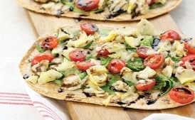 Spinach-Artichoke Flatbread Pizzas