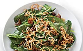 Spinach Salad with Dates