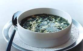 Spinach Stracciatella Soup