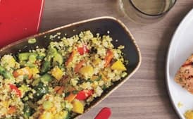 Spring Vegetable and Quinoa Pilaf