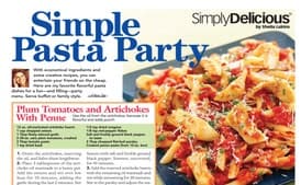 Springtime Pasta Primavera