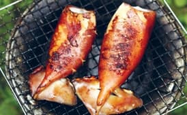 Squid with Ginger-Soy Sauce Marinade