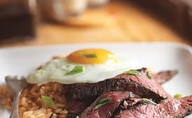 Steak and Eggs Korean Style
