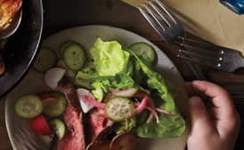 Steak Salad with Horseradish Dressing