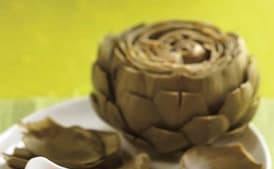 Steamed Artichokes with Salsa Verde