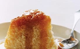 Steamed Golden Syrup Spongecake