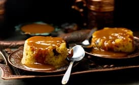 Sticky Date Pudding with Toffee Sauce