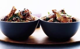 Sticky Sesame Chicken Wings