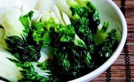 Stir-Fried Sesame Baby Bok Choy