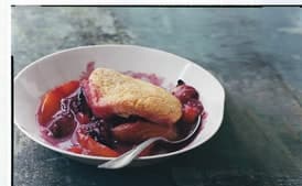 Stone Fruit Cobbler