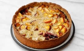 Stone Fruit Custard Tart