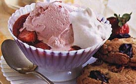 Strawberries Romanoff for the '90s