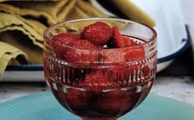 Strawberries with Marsala