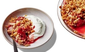 Strawberry-Granola Crisp