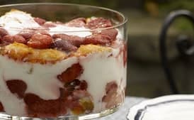 Strawberry Angel-Food Trifle
