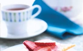 Strawberry Cheesecake Cookie Stacks