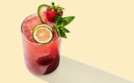Strawberry-Rose Agua Fresca