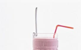 Strawberry-Soy Milk Shake