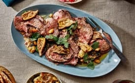 Sumac-Rubbed Lamb with Minty Artichokes