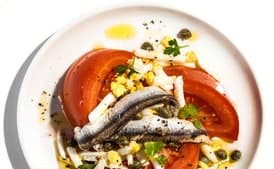 Summer Anchovy Salad
