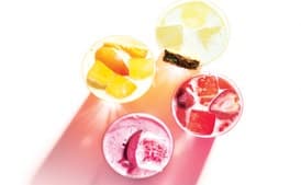 Summer Fruit Shrub Cocktail