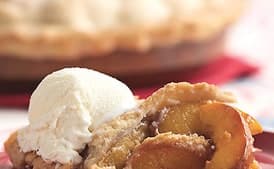 Summer Peach Pie with Vanilla and Cardamom