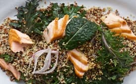 Superfood Coconut Curry Salmon Salad