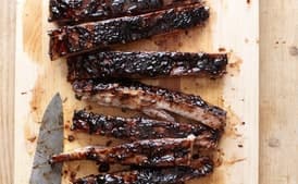 Sweet-and-Sour Balsamic-Glazed Spareribs