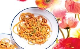 Sweet and Spicy Peanut Noodles