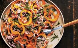 Sweet Bell Pepper and Onion Salad