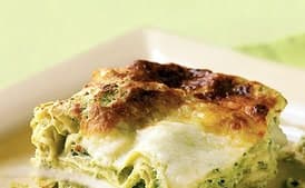 Sweet Pea and Artichoke Lasagna