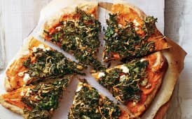 Sweet Potato and Kale Pizza