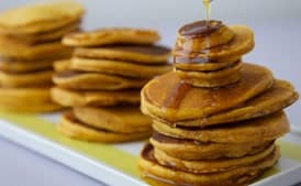 Sweet Potato Pancake Stack