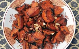 Sweet Potatoes with Bourbon and Maple