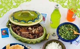 Tacos of Carnitas Roasted with Orange, Milk, and Pepper