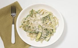 Tagliatelle with Baby Vegetables and Lemon-Parmesan Sauce