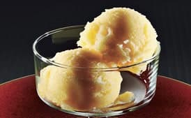Tangerine and Prosecco Sorbet