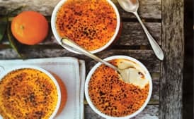 Tangerine Crème Brûlée
