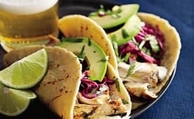 Tequila-Lime Mahi Mahi Tacos