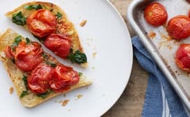 Texas Toast with Roasted Tomatoes and Parsley