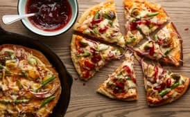 Thanksgiving Skillet Pizza