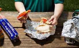 The Boy Scouts Campfire Quesadilla