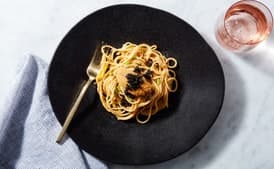 The Ripper’s Pasta With Uni and Caviar